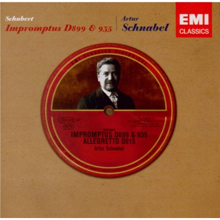 SCHUBERT - Schnabel - Quatre impromptus, pour piano op.90 D.899